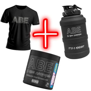 BOOSTER + T-SHIRT + 2,5 LITER WATER BOTTLE