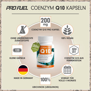 Coenzym Q10 ProFuel (120 Kapseln a 200mg)