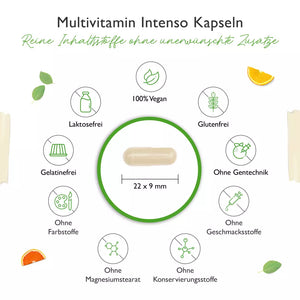 Vitamine von A bis Z Multivitamin Intenso vit4ever esn