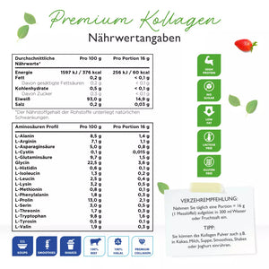 Kollagen Peptid Pulver (500g)