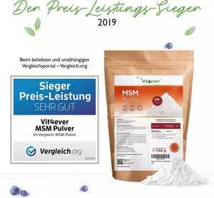 MSM Pulver kristallines Methylsulfonylmethan