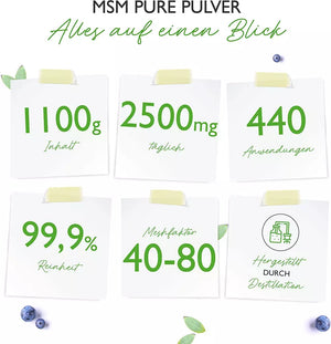 MSM Pulver (1100g)