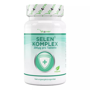 Selen 3-fach Komplex - 365 Tabletten mit je 200 µg