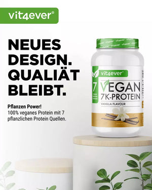 Vegan 7K Protein - 1kg - Rein pflanzlich