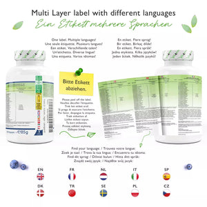 Probiotika Darmgesundheit Komplex - Darm-Kulturen Komplex mit 27 Milliarden Darmbakterien + Inulin