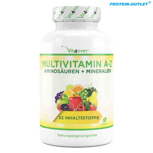Vit4ever Multivitamin A-Z ESN Multivitamin A-Z -Vitamine + Mineralien + Aminosäuren - 365 Tabletten