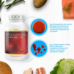 Astaxanthin 12 mg - 150 Softgel Kapseln
