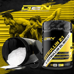 L-Citrullin Pulver - DL-Malat 2:1 Vegan (500gr)