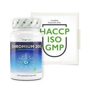 Chromium (365 Tabletten 200 mcg Chrom-Picolinat)