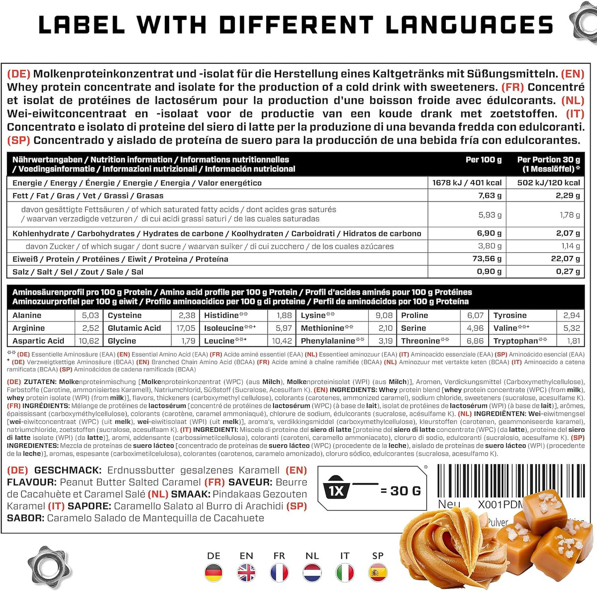 Whey Protein Komplex GEN (1000g)