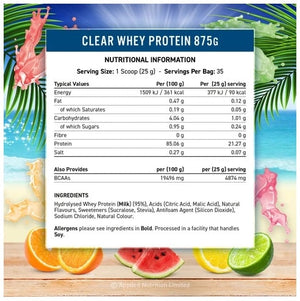 Applied Nutrition Clear Whey Protein 125g