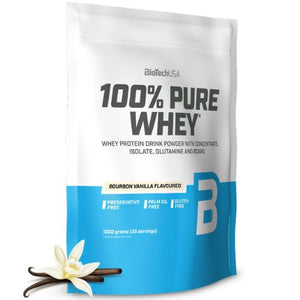 BioTech USA 100% Pure Whey 1000g Protein Eiweißpulver