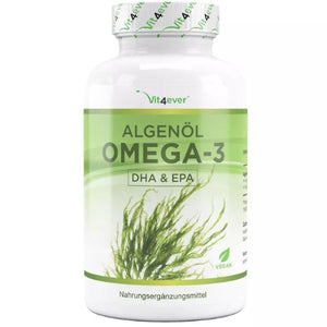 Omega-3 -Vegan aus Algenöl- DHA & EPA