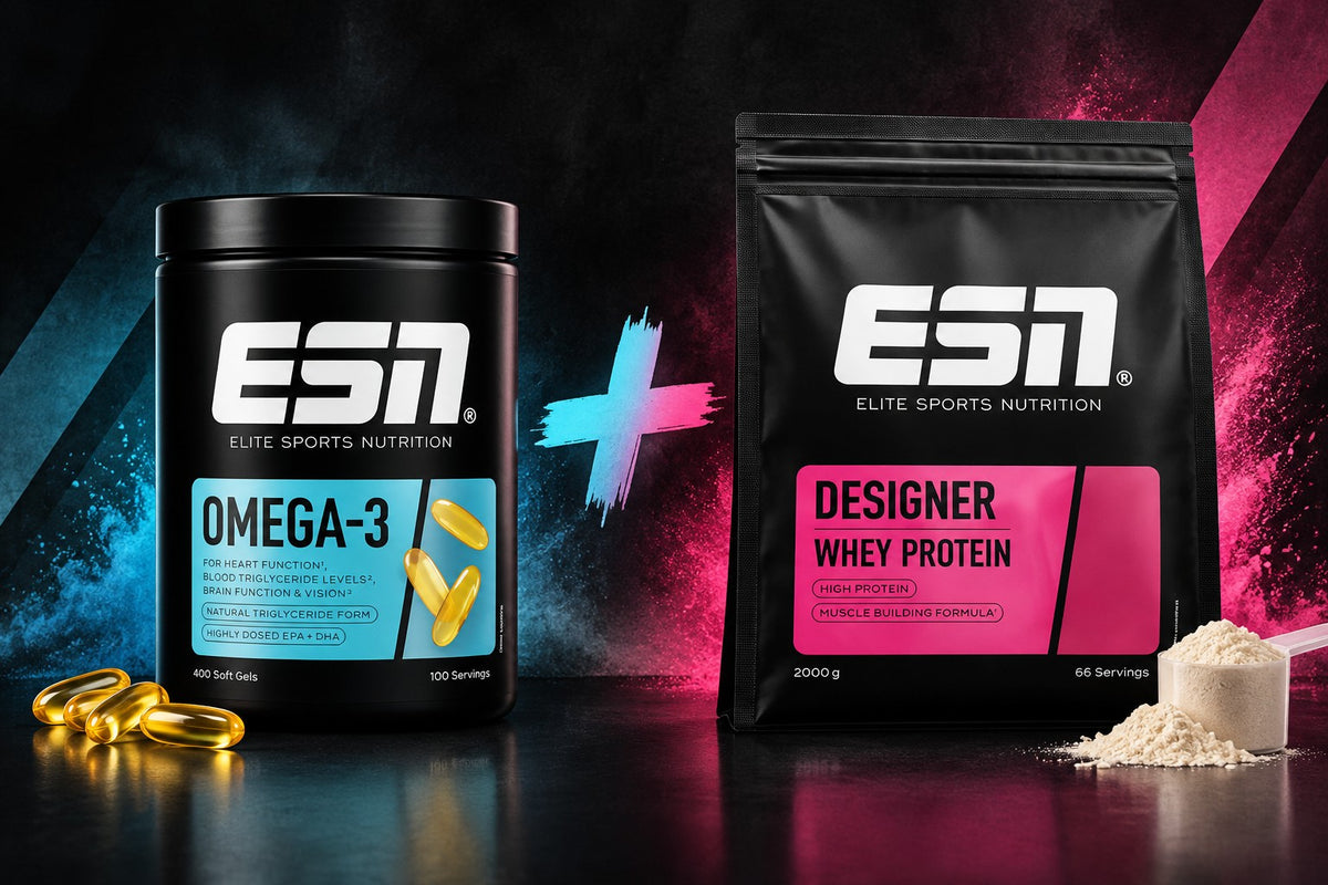 ESN Designer Whey Protein 2000g + ESN Omega-3 Bundle