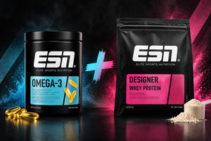 ESN Designer Whey Protein 2000g + ESN Omega-3 Bundle