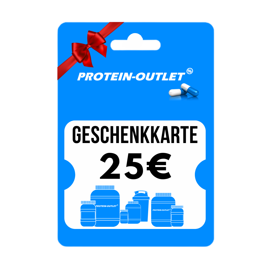 Geschenkkarte / Gutschein / Geschenkgutschein 25€ Fitness Bodybuilding Supplements