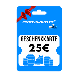 Geschenkkarte / Gutschein / Geschenkgutschein 25€ Fitness Bodybuilding Supplements