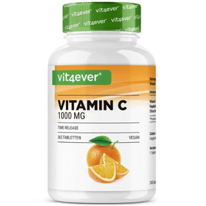 Vitamin C - 1000mg, 365 Tabletten