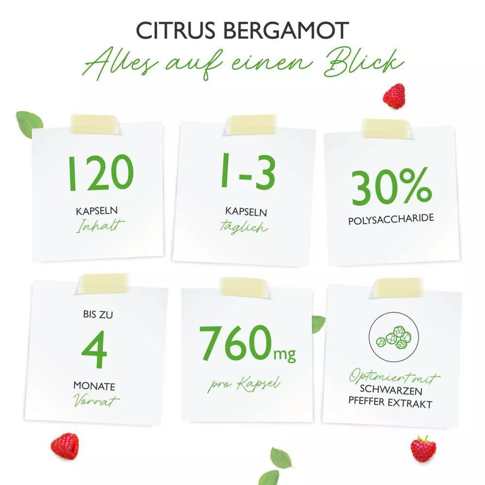 Citrus Bergamot, 30% Polyphenole
