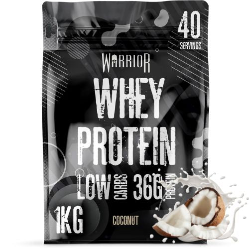 Warrior Whey Protein Eiweißpulver (1000g) Cocos