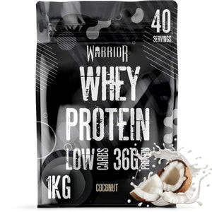 Warrior Whey Protein Eiweißpulver (1000g) Cocos