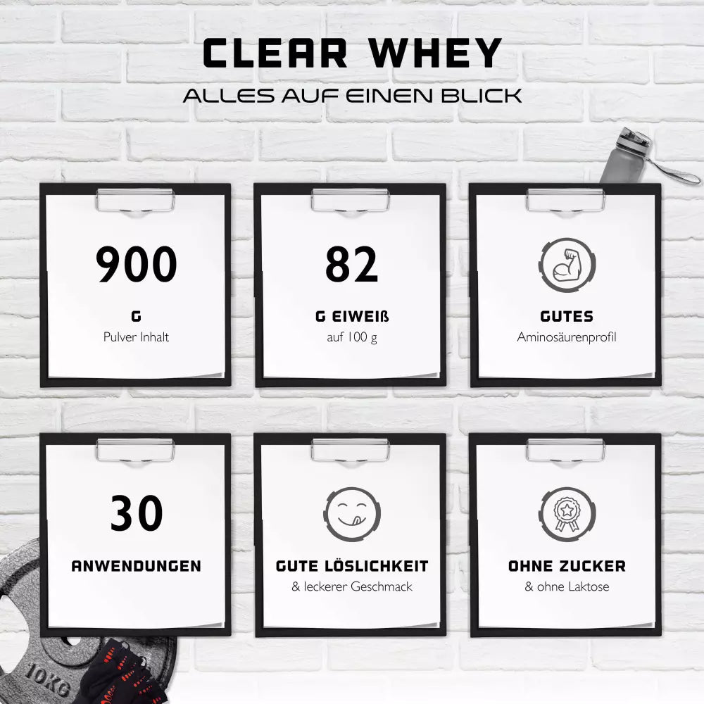 isoclear Clear Whey Protein esn gen
