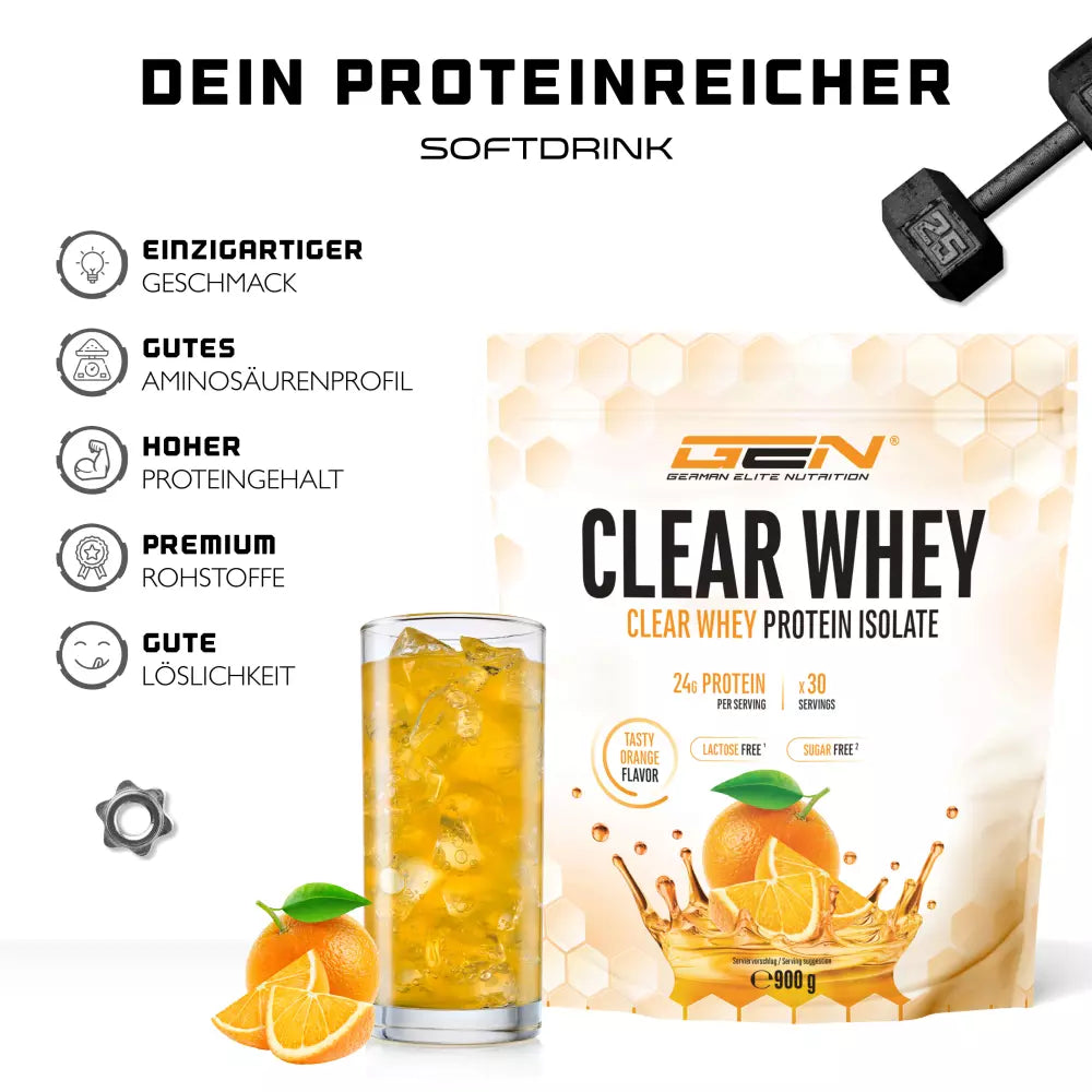 isoclear Clear Whey Protein esn gen