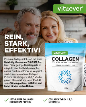 Kollagen Pulver - Collagen-Hydrolysat-Pulver - Peptolab-Light -  Peptide