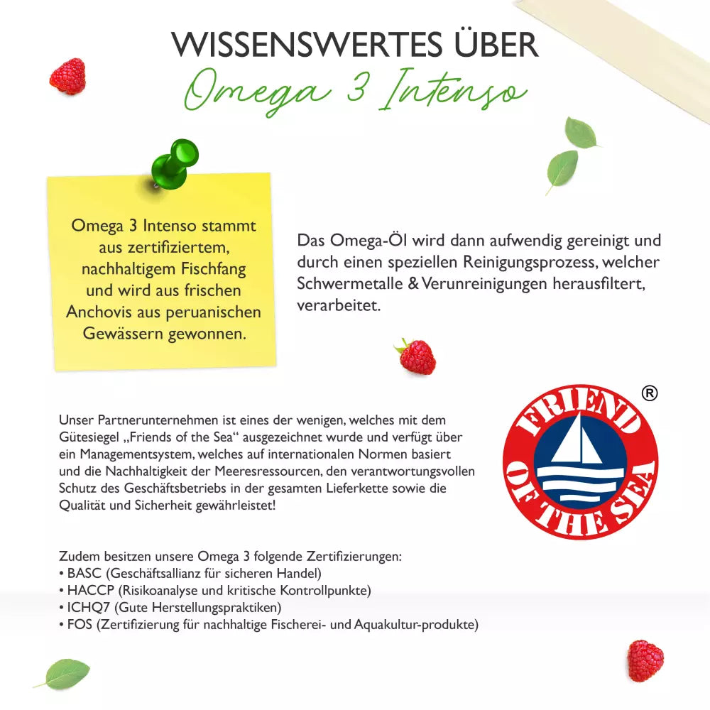 Omega 3 Intenso Fischöl (365 Softgel-Kapseln)