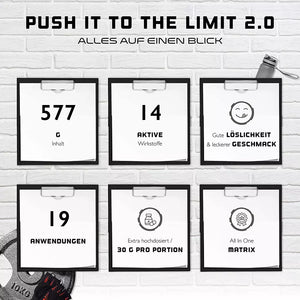 Pre Workout & Trainings Booster Push it to the Limit (570g)