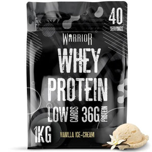 Warrior Whey Protein Eiweißpulver (1000g) Vanille