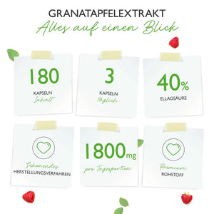 Granatapfel Extrakt (180 Kapseln)