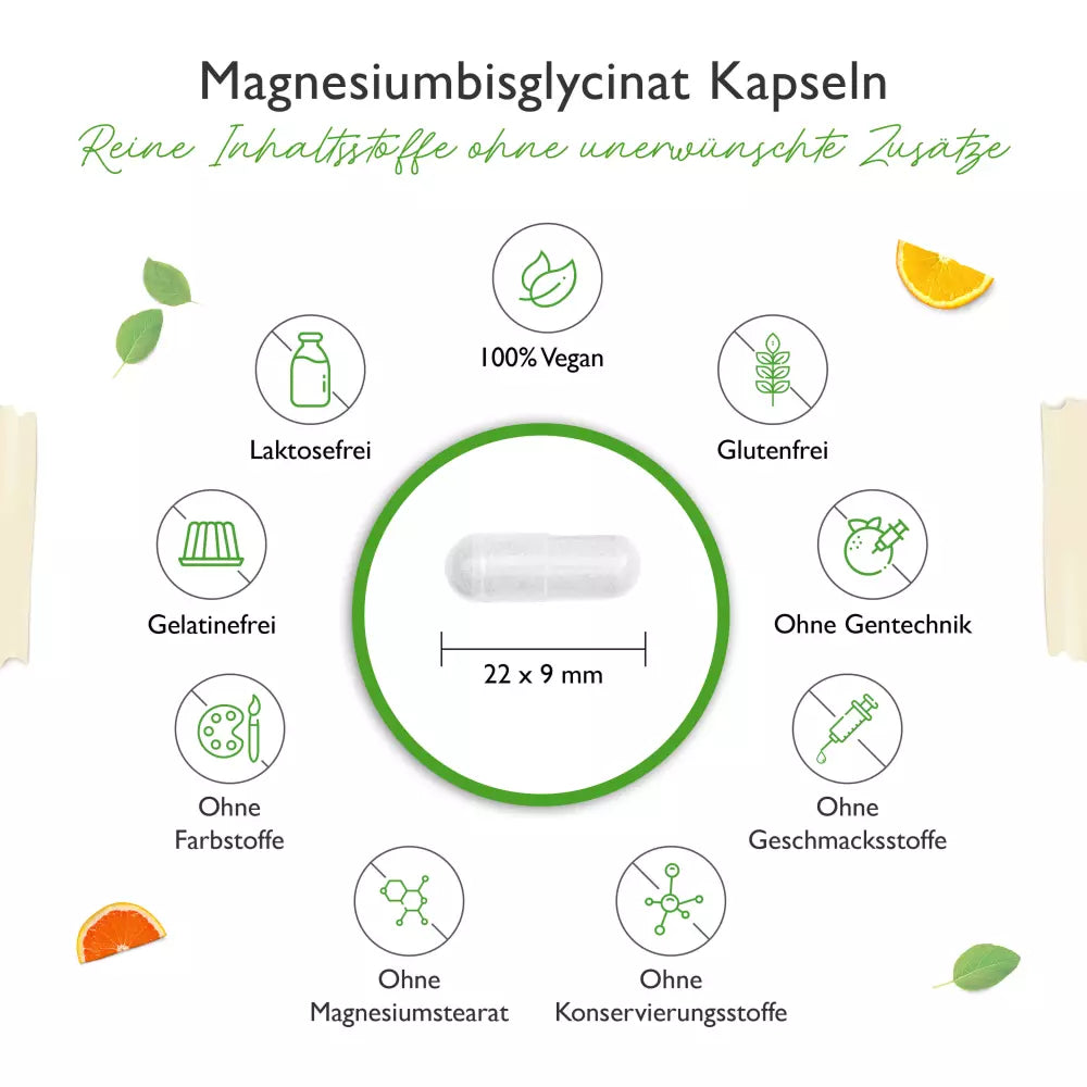 Magnesiumbisglycinat - (365 Kapseln)