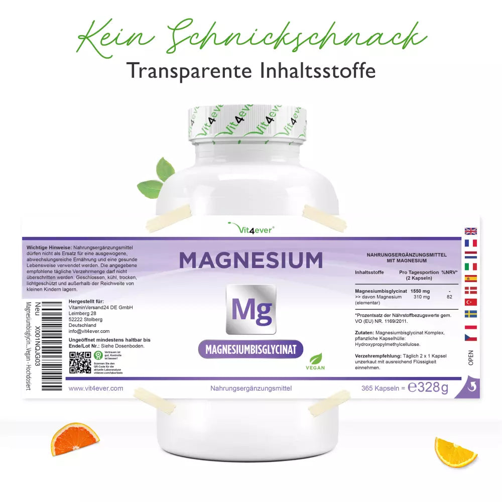 Magnesiumbisglycinat Magnesium