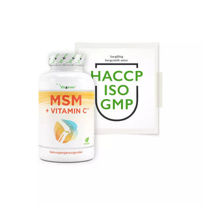 MSM Plus  Vit4ever (365 Tabletten -1000mg)