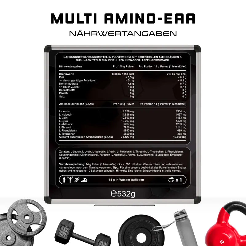 GEN EAAs Pattern Code (532g)