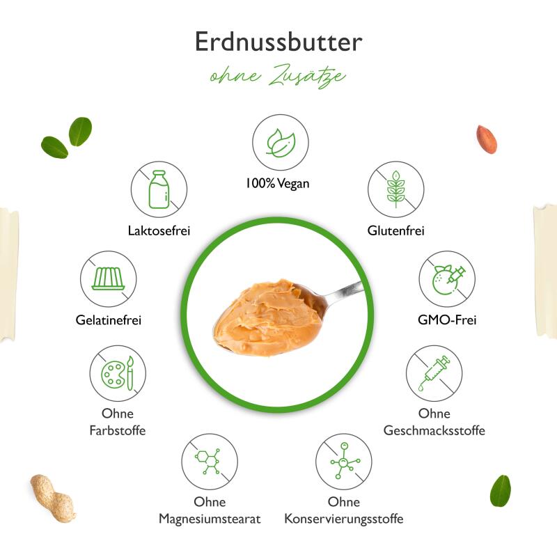 Erdnussbutter - Peanut Butter (1000 g)